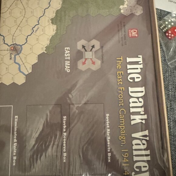 The Dark Valley (open, unpunched) GMT Games - Picture 9 of 13